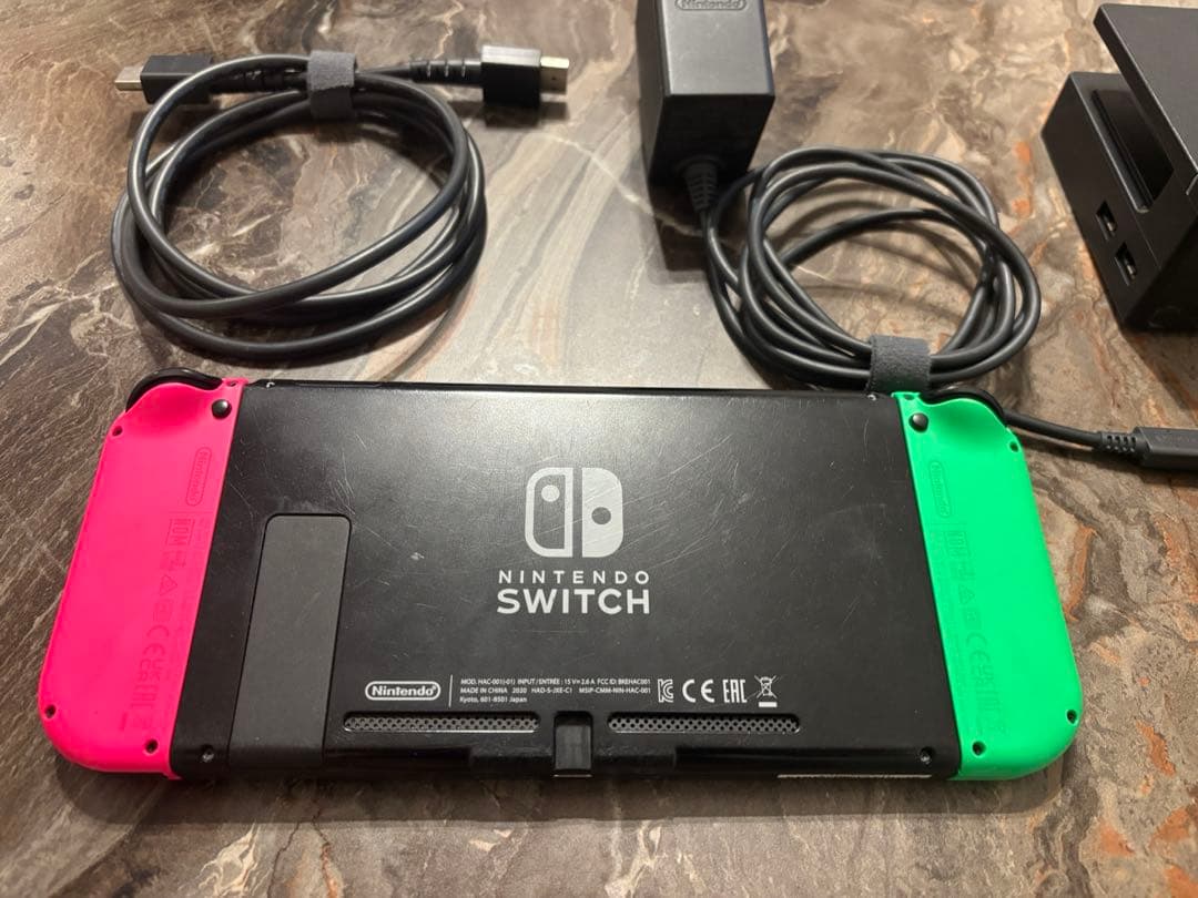 Nintendo Switch グリーン/ピンク 全セット