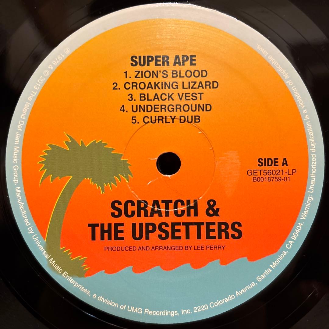The Upsetters Super Ape レコード LP