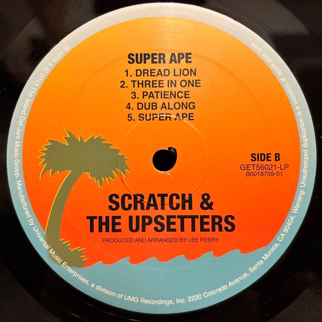 The Upsetters Super Ape レコード LP