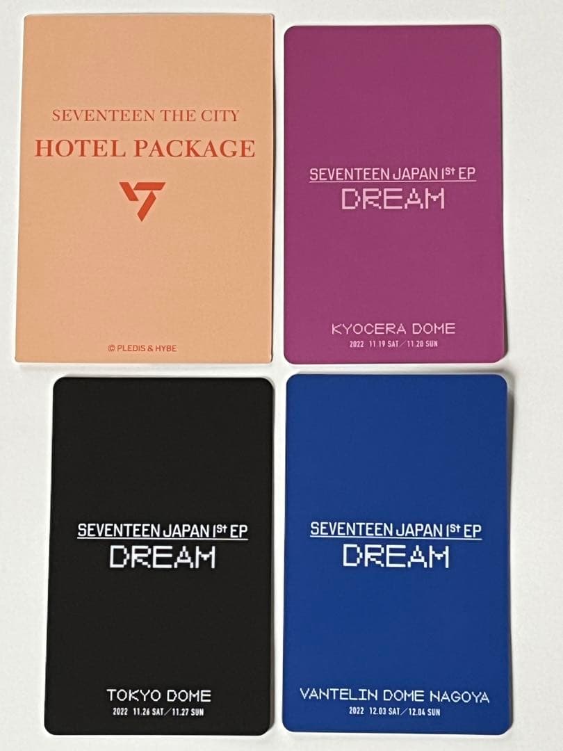 ウォヌ トレカ DREAM 来場者限定コンプ THE CITYトレカ セット