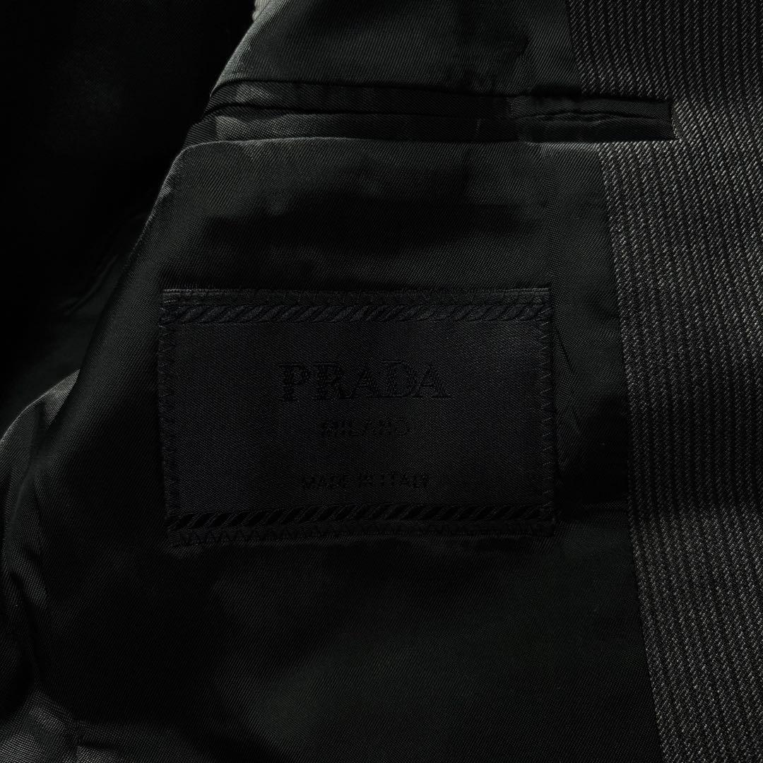 ジャケット・アウター PRADA 2B stripe tailored jacket archive