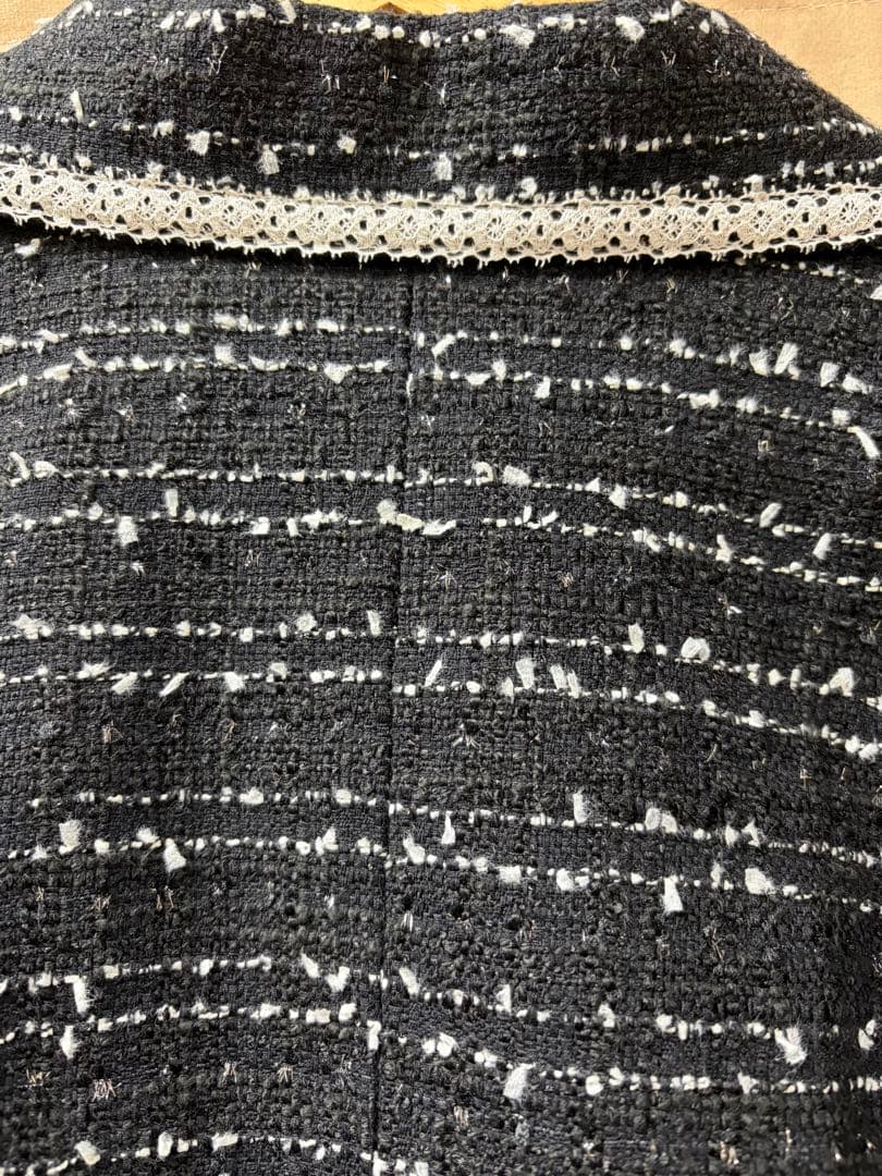 【定価8万】el conductorh MIXED TWEED JKT シャネル
