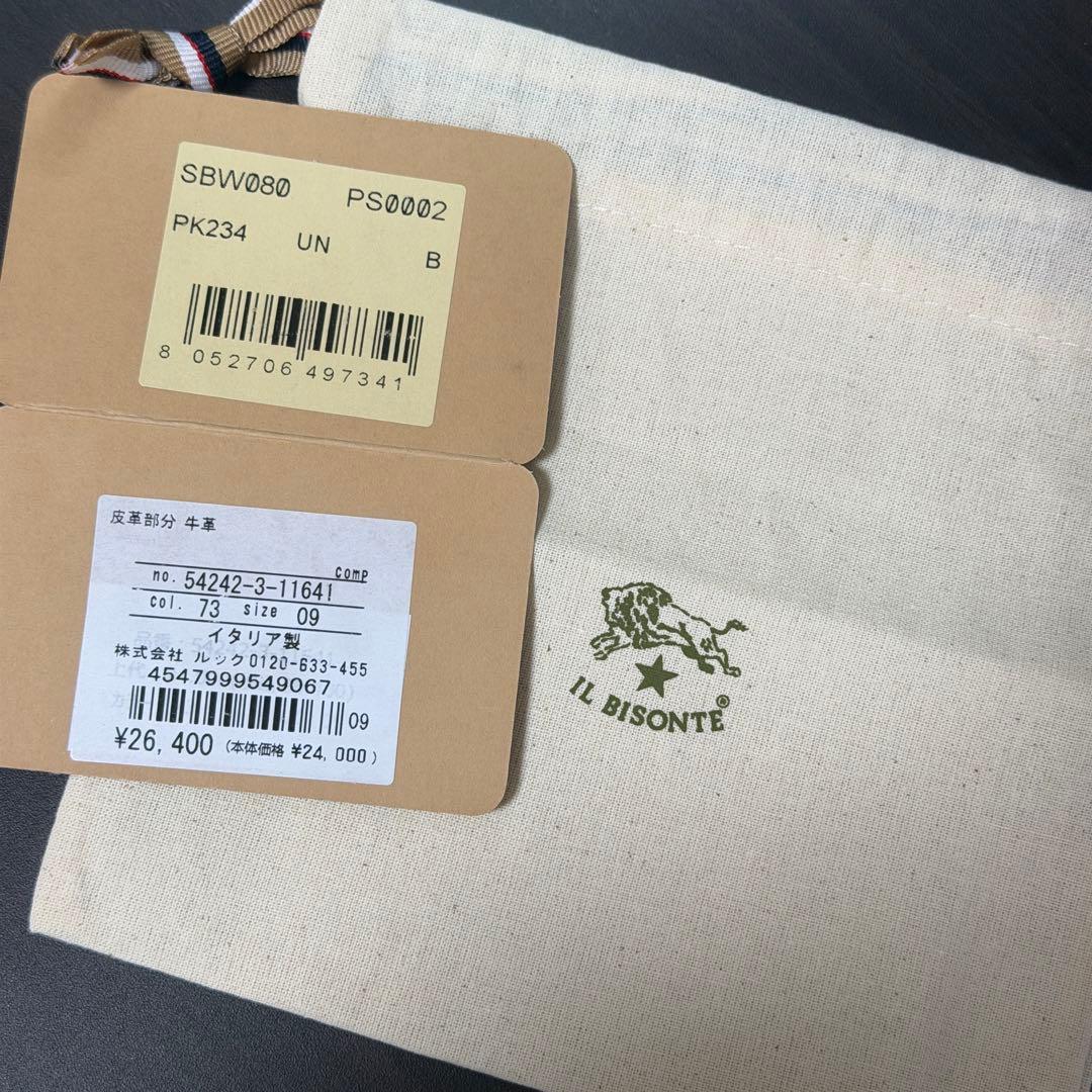 【新品未使用】イルビゾンテ 二つ折り財布 ピンク