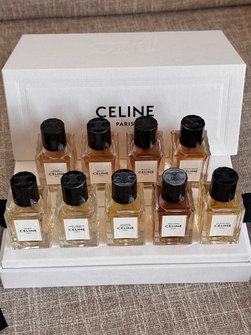 CELINE 香水 9ml x 10本セット 専用ボックス付き