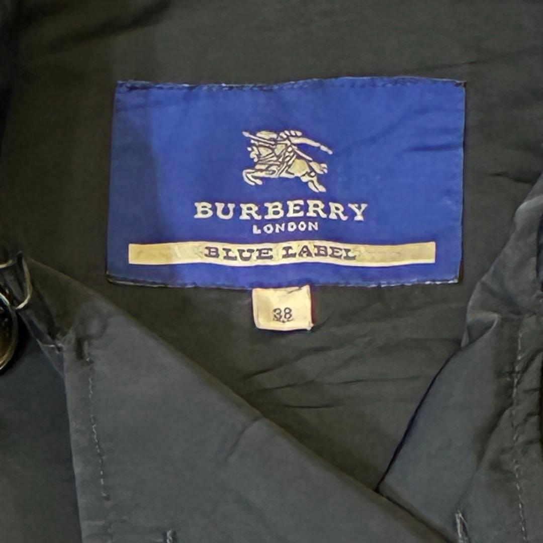 BURBERRY バーバリーブルーレーベル トレンチコート サイズ38