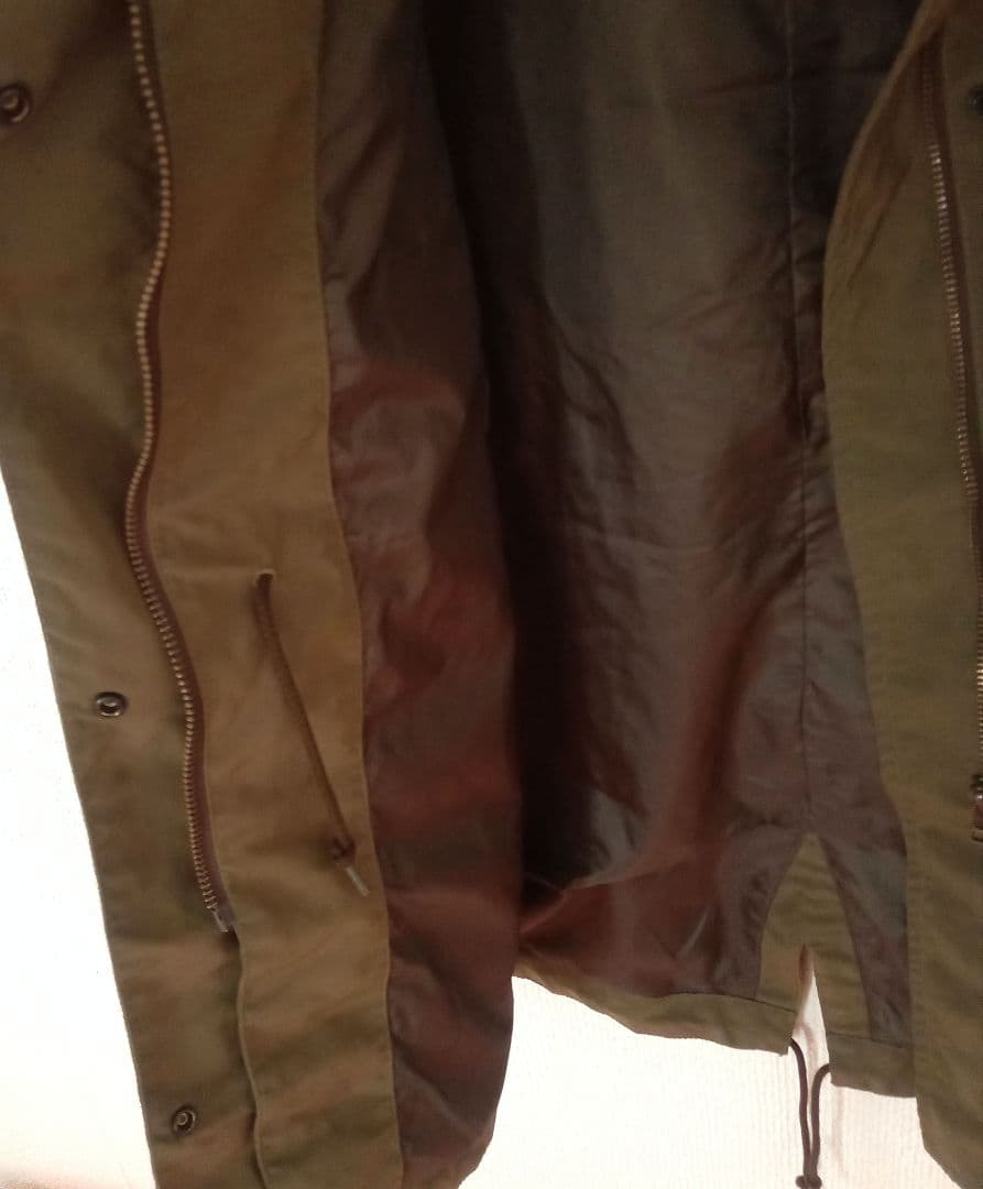AIGLE カーキ モッズコート