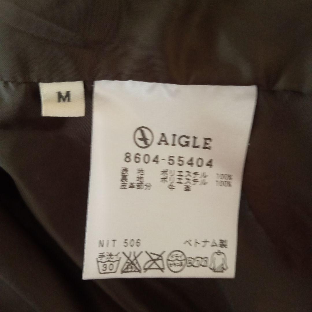 AIGLE カーキ モッズコート