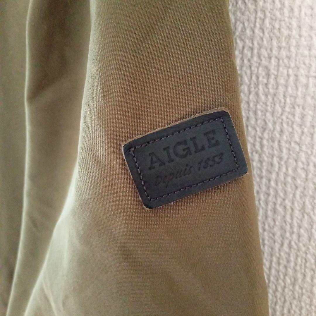 AIGLE カーキ モッズコート