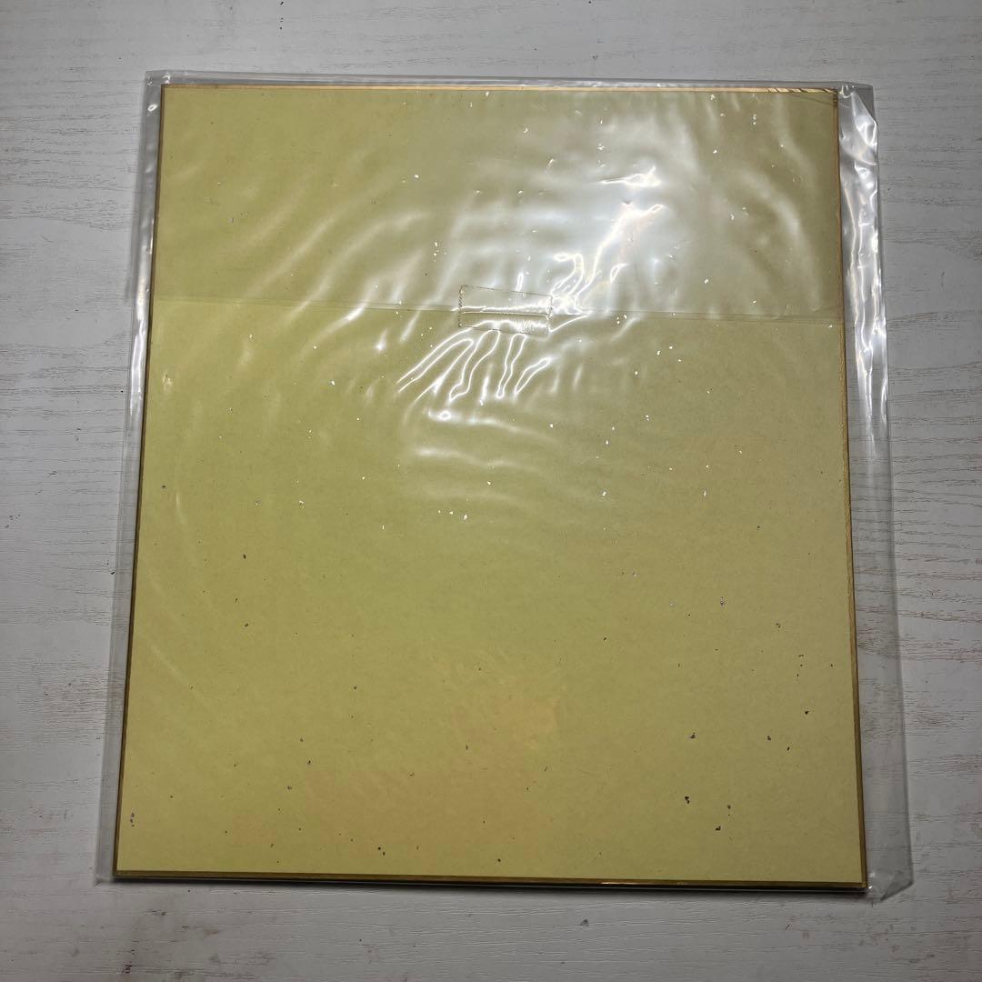 【非売品】　青木瑠璃子さん　直筆サイン色紙