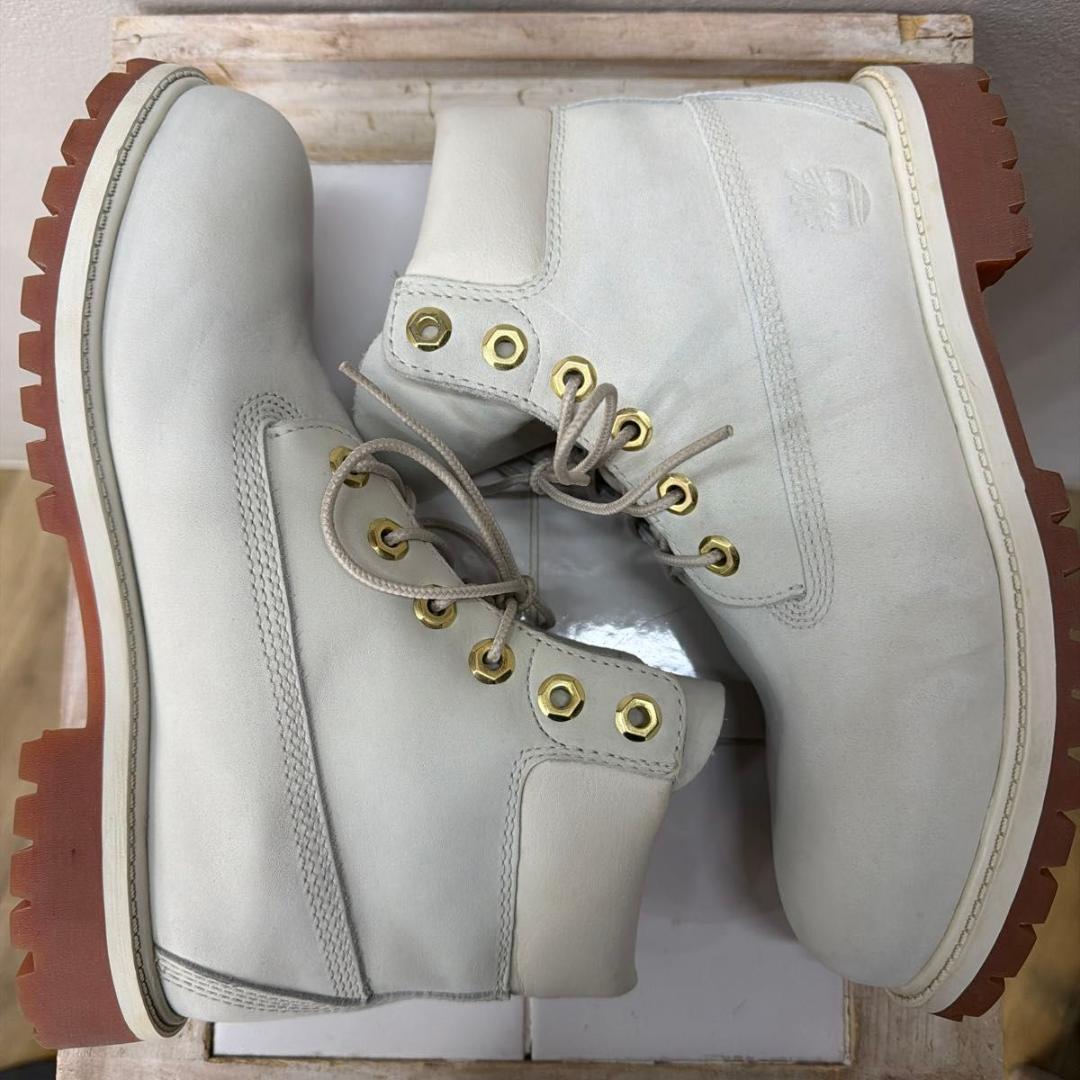 訳あり格安！Timberland ティンバーランド 24cm プレミアム ブーツ