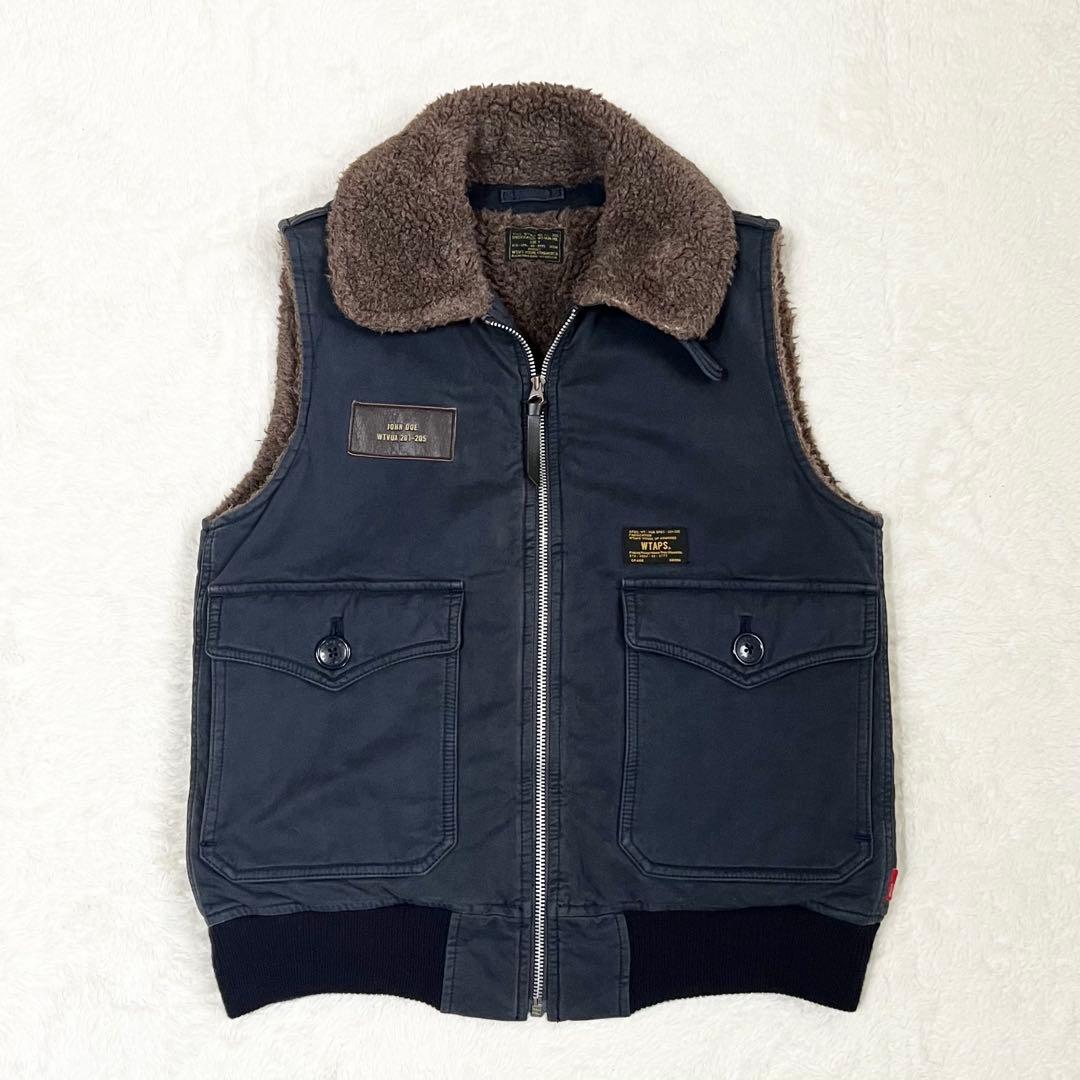 レア！ 【WTAPS】 M69 COTTON TWILL VEST NAVY 1