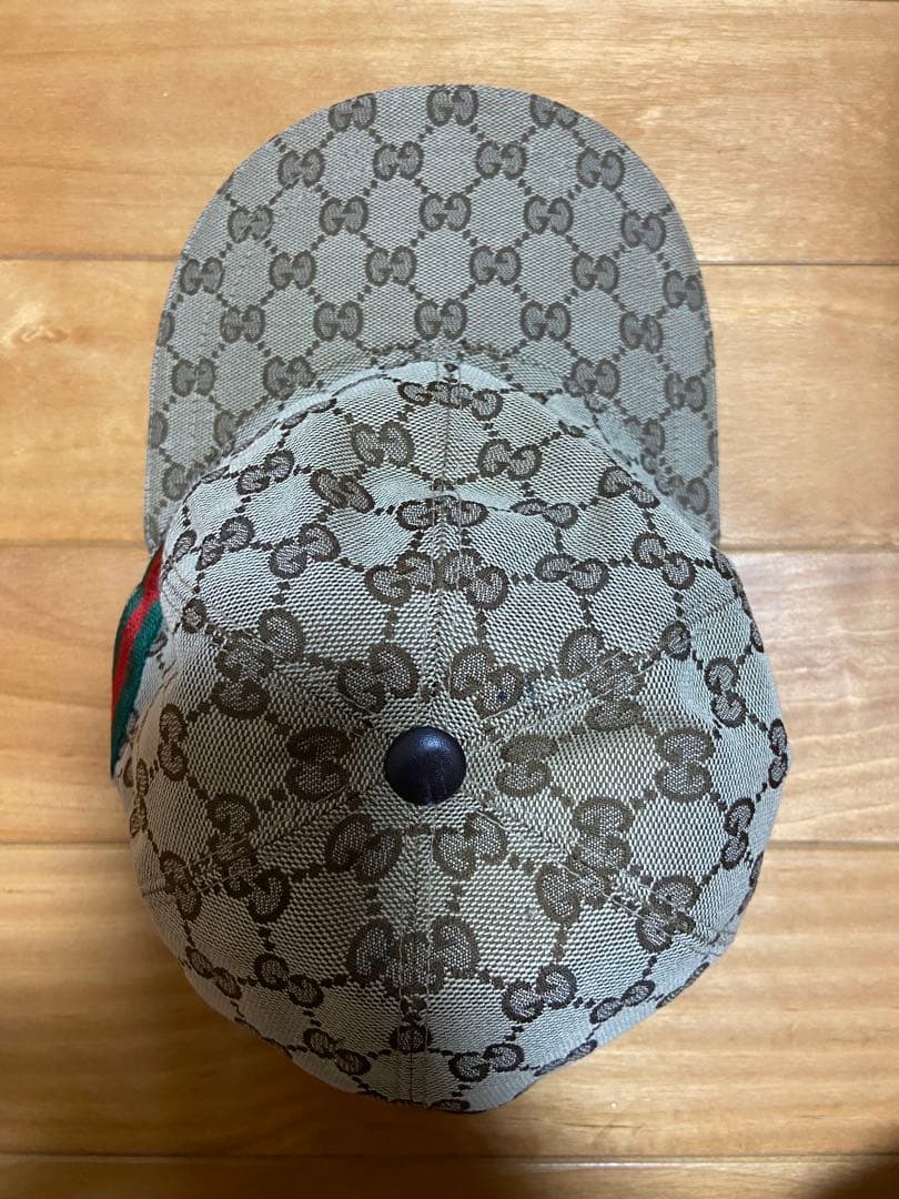 Gucci GGパターン ベージュキャップ
