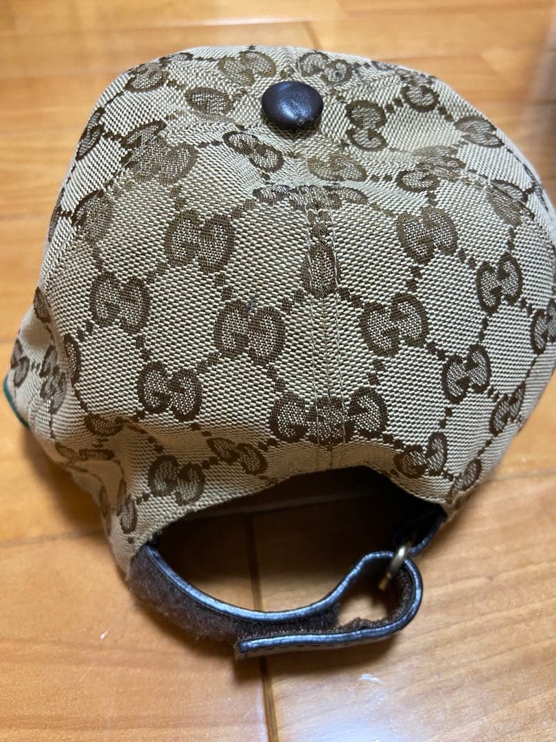 Gucci GGパターン ベージュキャップ