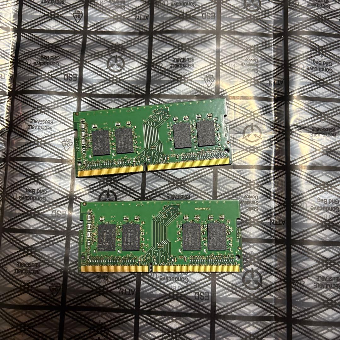 DDR4 8GB×2 PC2400 ノート用
