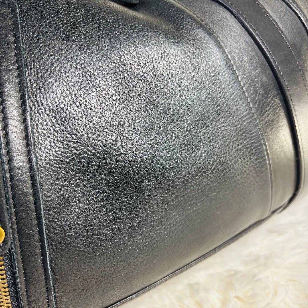 マスターピース　プロジェクト　ボストンバッグ　レザー　 2way 美品　ブラック