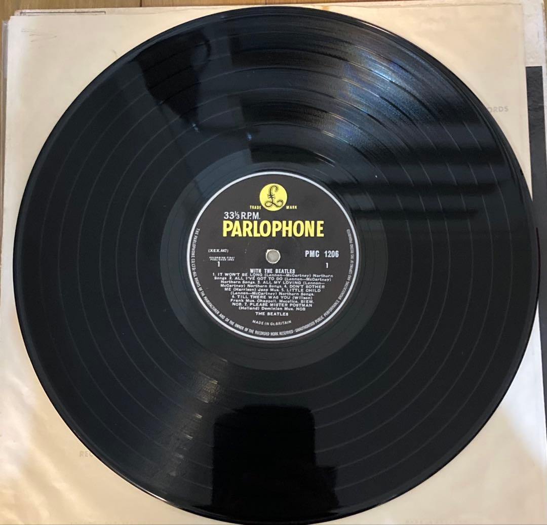 UKオリジナルMono2桁7NビートルズWith The Beatlesレコード