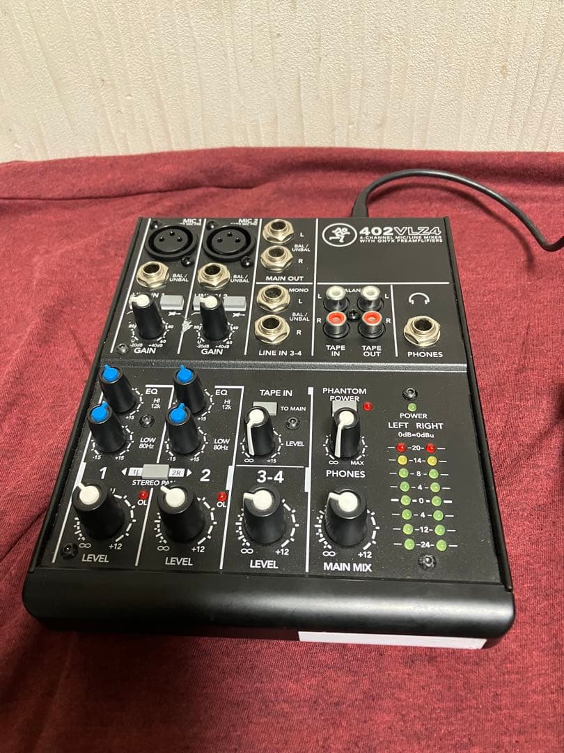 Mackie 402VLZ4 4チャンネル コンパクトミキサー