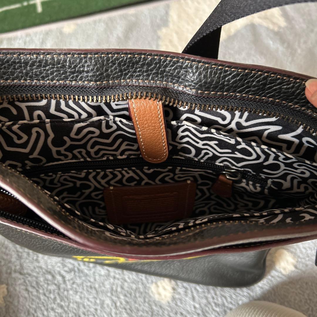 COACH スケートボード イラスト メッセンジャーバッグ