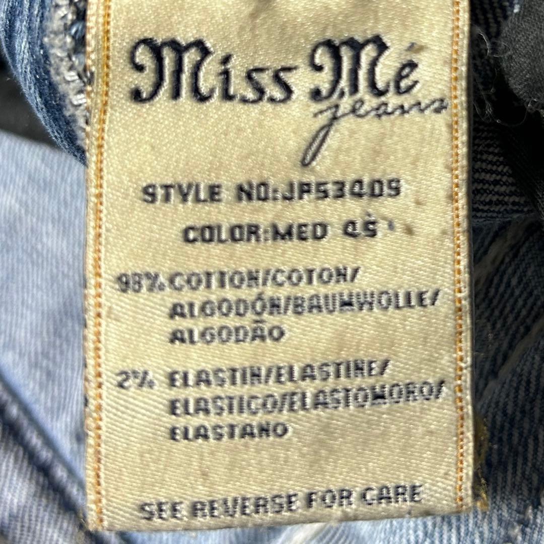 missme ミスミー スキニー デニム ストレッチ 十字架 ダメージ加工 23