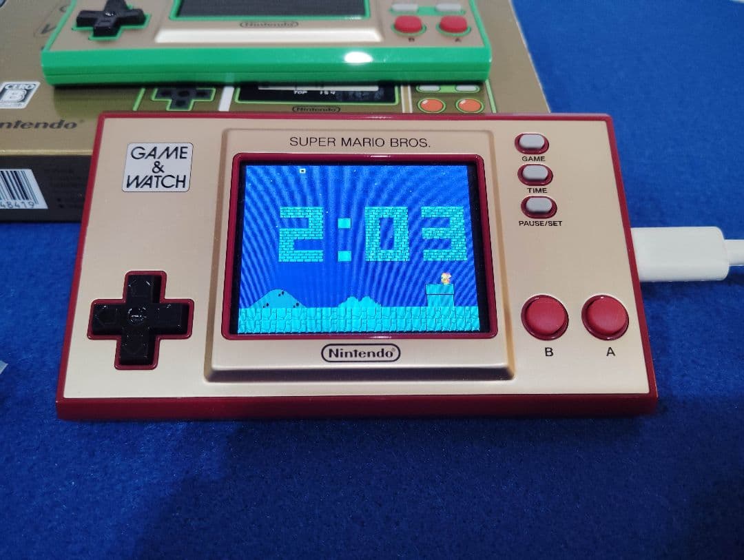 中古　２個セット　ゲーム&ウォッチ　スーパーマリオブラザーズ　ゼルダの伝説
