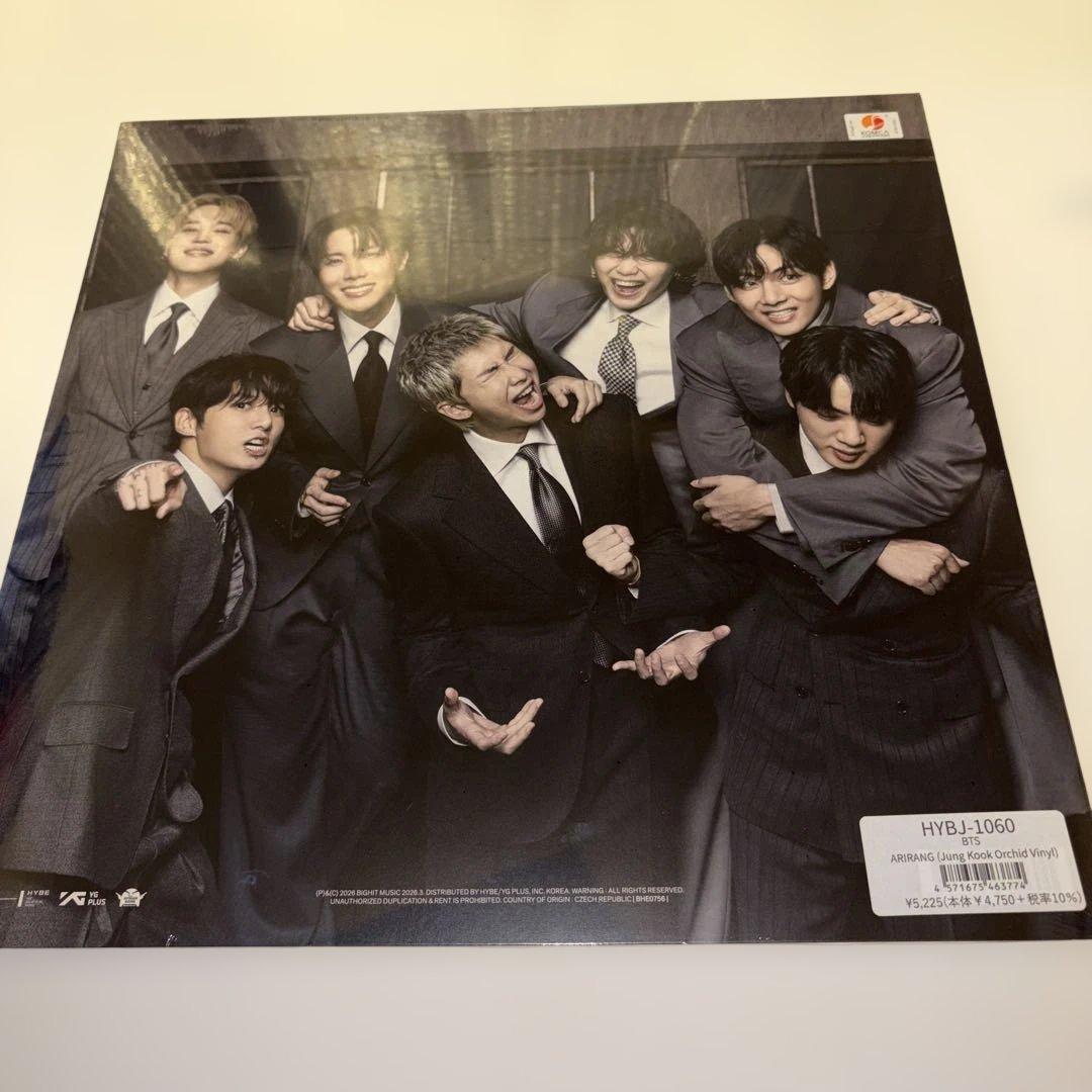 BTS JK ARIRANG Standard Vinyl トレカ付
