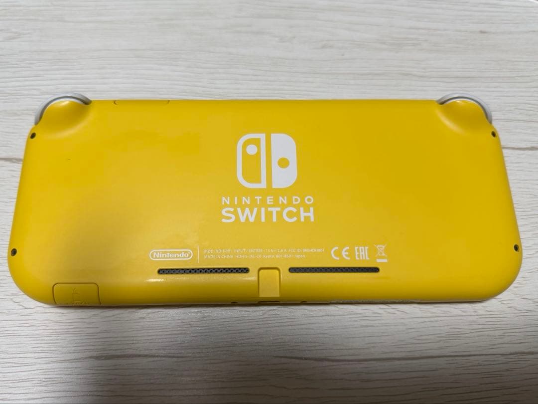 Nintendo Switch Lite イエロー 付属品追加コメ必須