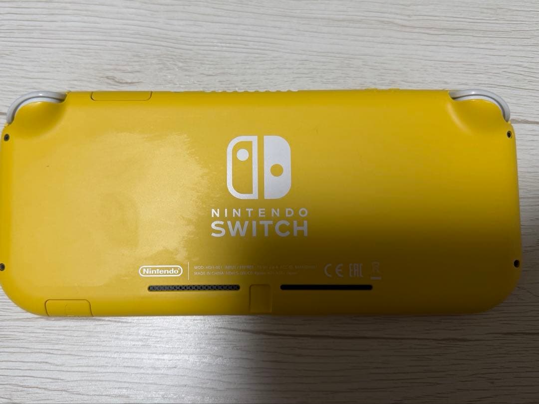 Nintendo Switch Lite イエロー 付属品追加コメ必須