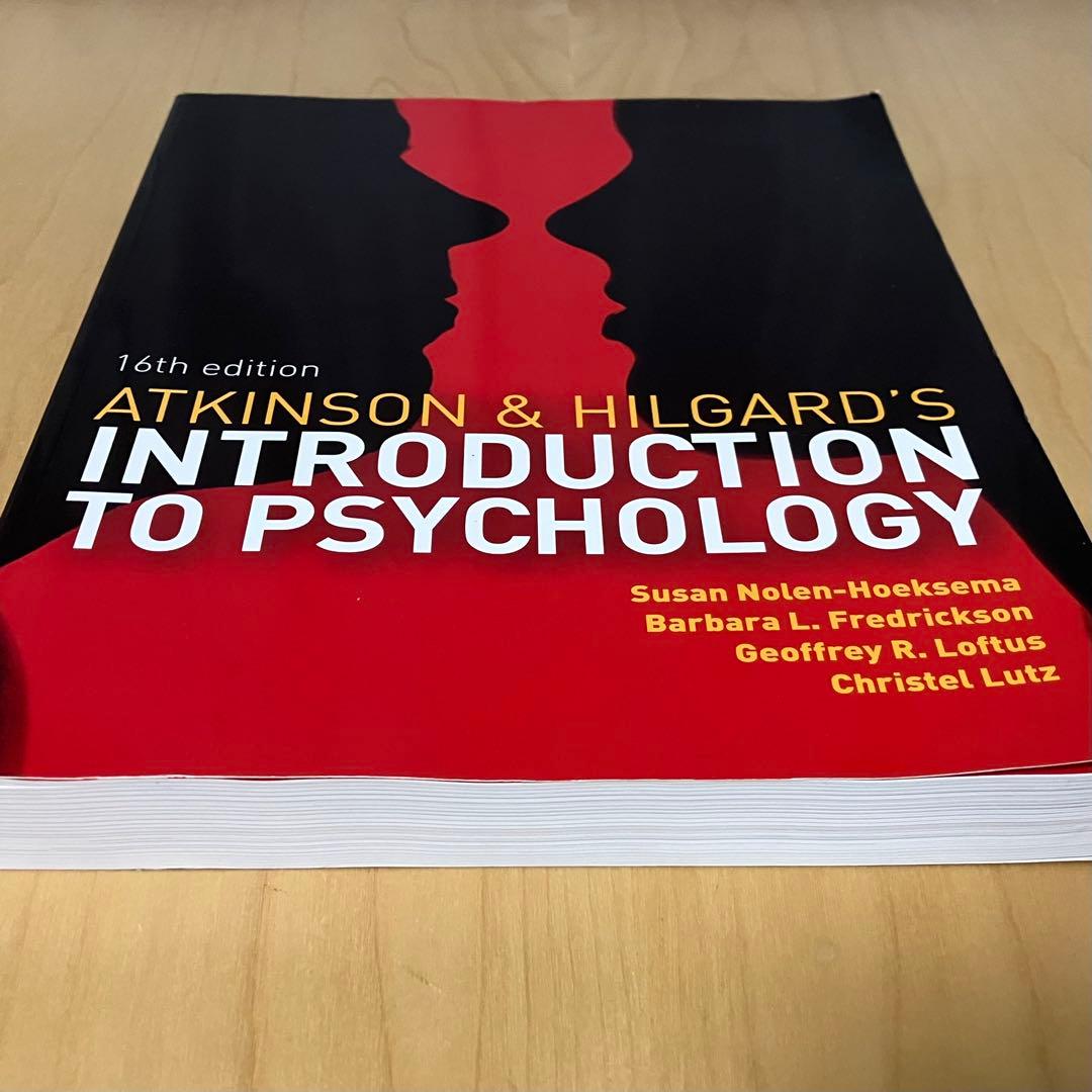Introduction to Psychology ヒルガード心理学 16版