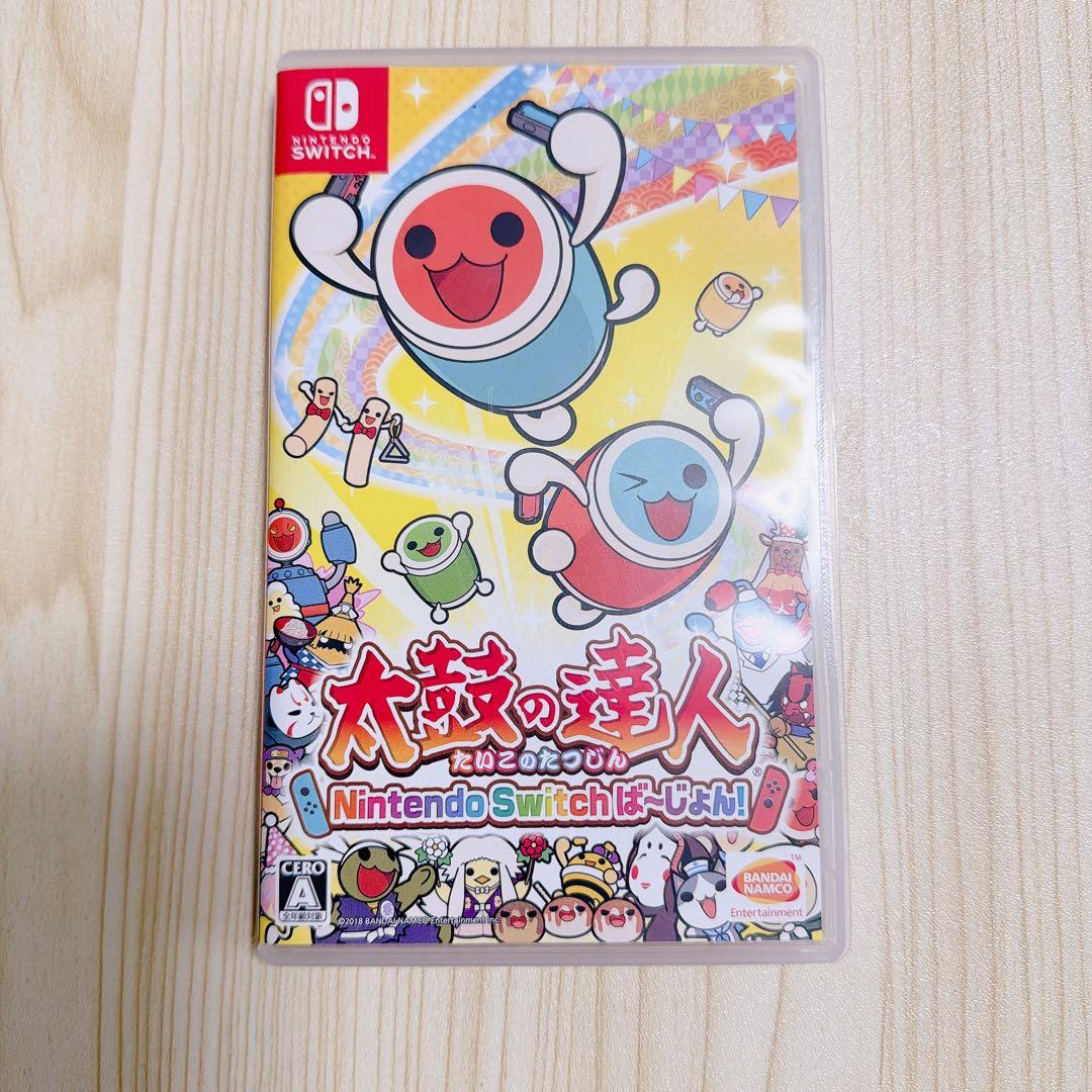 【セット販売】太鼓の達人 Nintendo Switchば〜じょん＋太鼓とバチ付