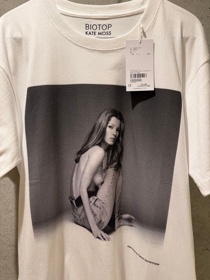 トップス BIOTOP Kate Moss by Photo T-shirts 26SS