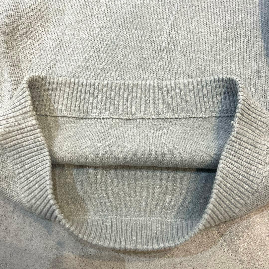 美品✨ビームスゴルフ Bマーク ニット プルオーバー グレー Mサイズ 24AW