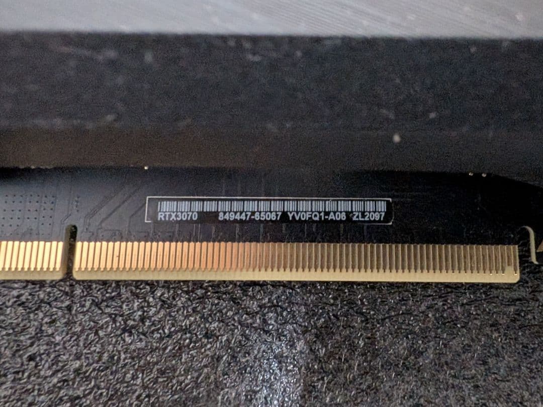 グラフィックボード・グラボ・ビデオカード NVIDIA GeForce RTX 3070 8GB GDDR6