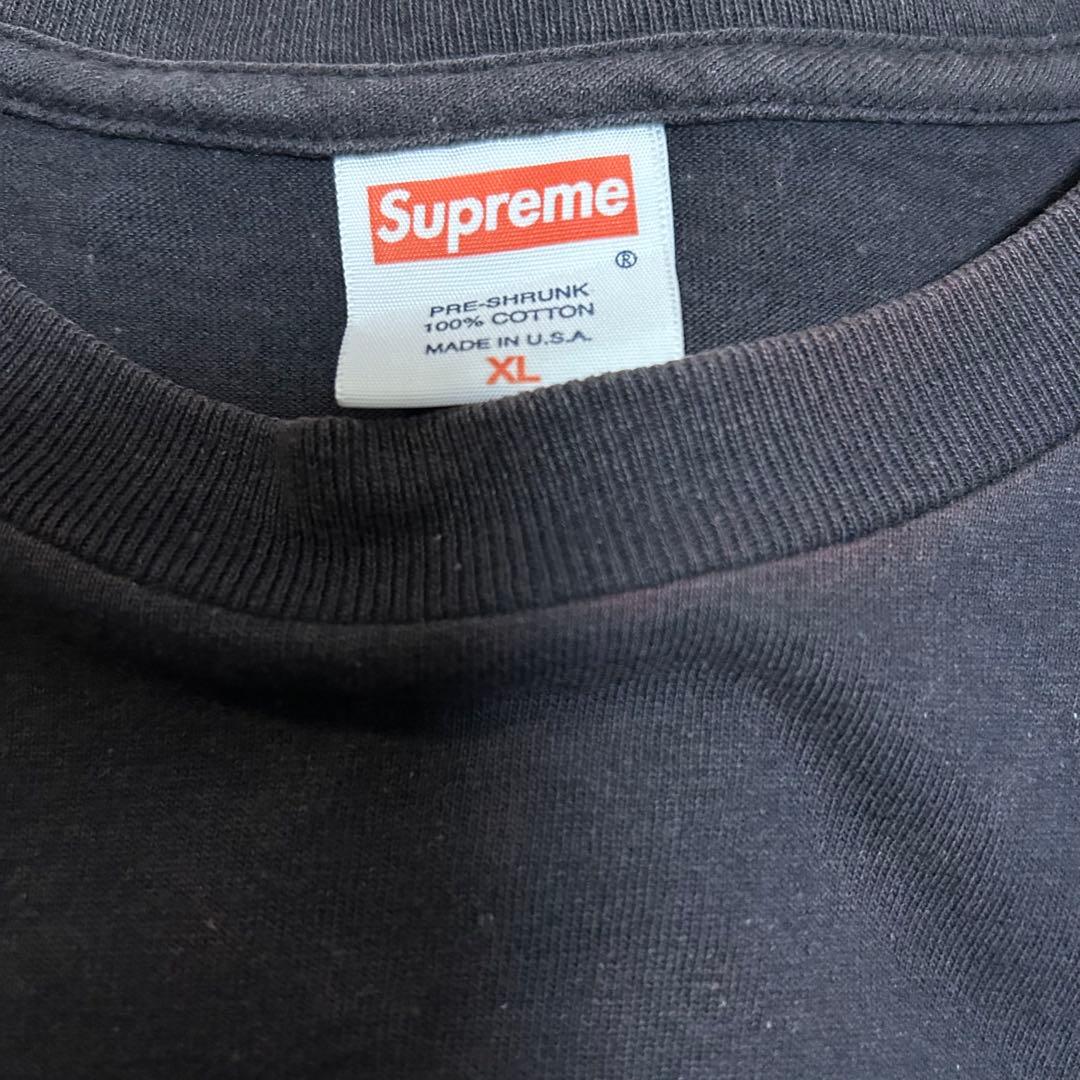 希少 Supreme × Skull Skates コラボT ブラック XL