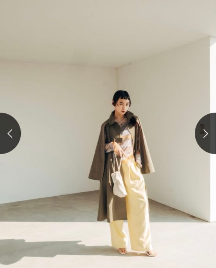ジャケット・アウター sahara 2Way Sleeve A-line Coat