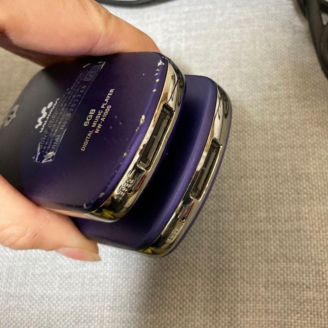 SONY ソニーNW-A3000 NW-A1000ウォークマン　パープル　2台
