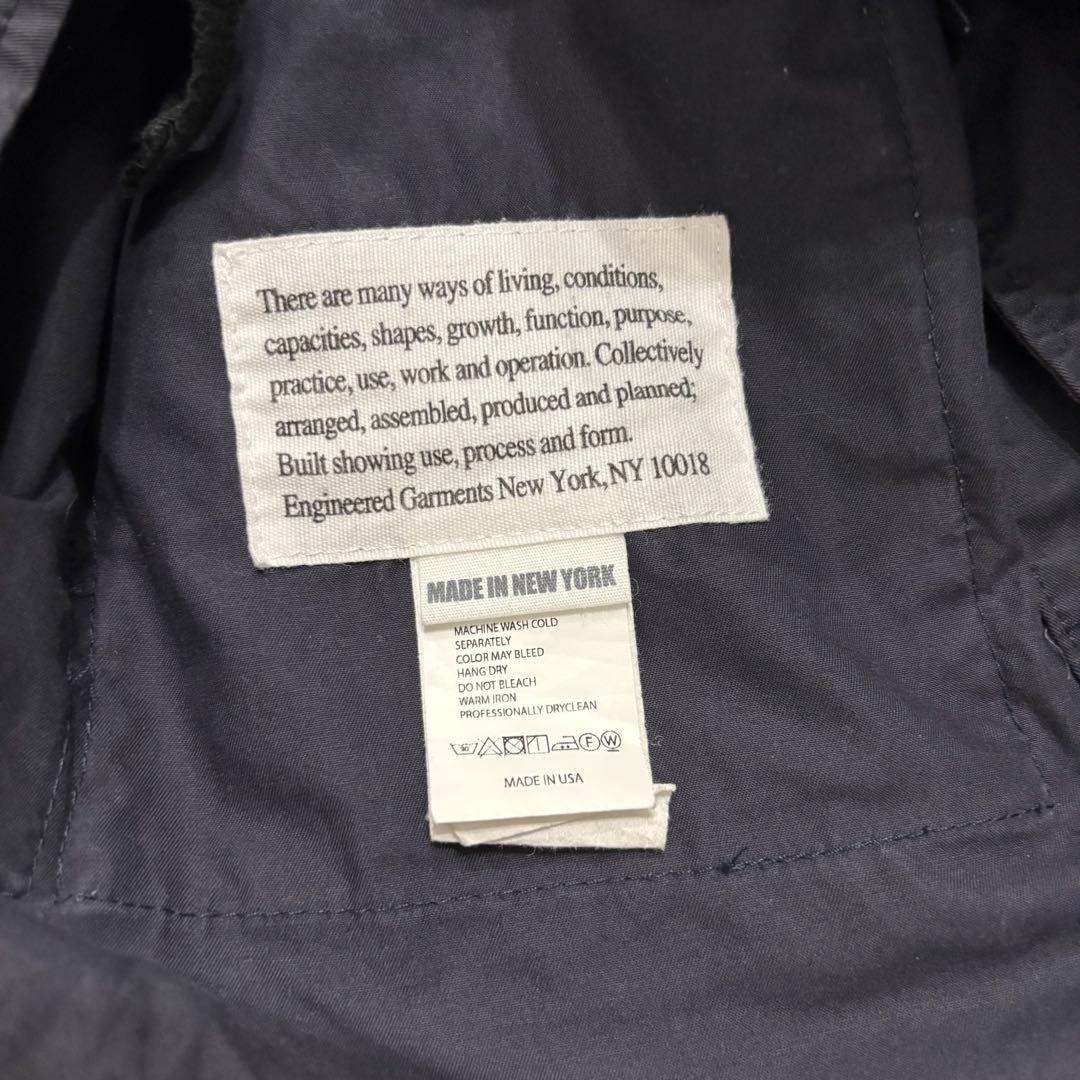 Engineered Garments 美品 C-1 ミリタリーベスト ネイビー