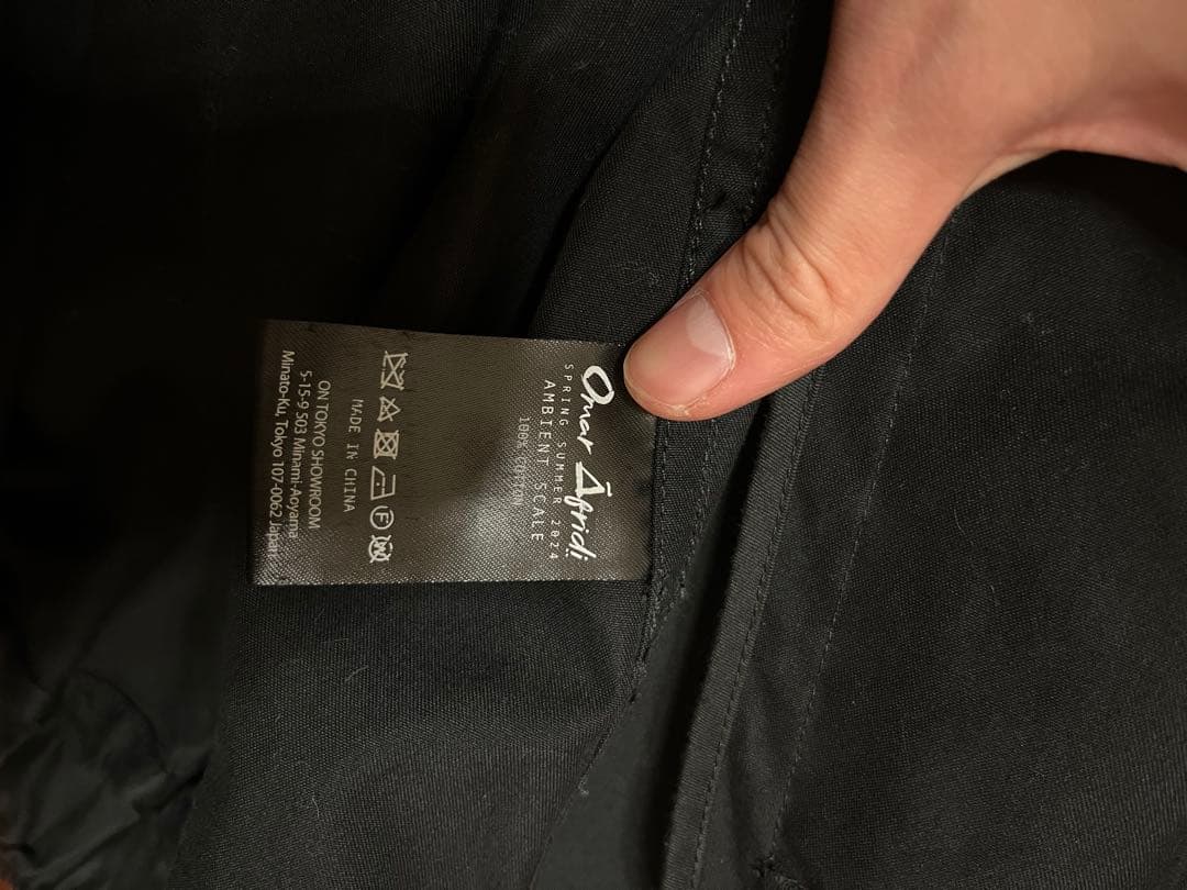 3日間限定値下げ　Omar Afridi 22ss バトルドレスブルゾン