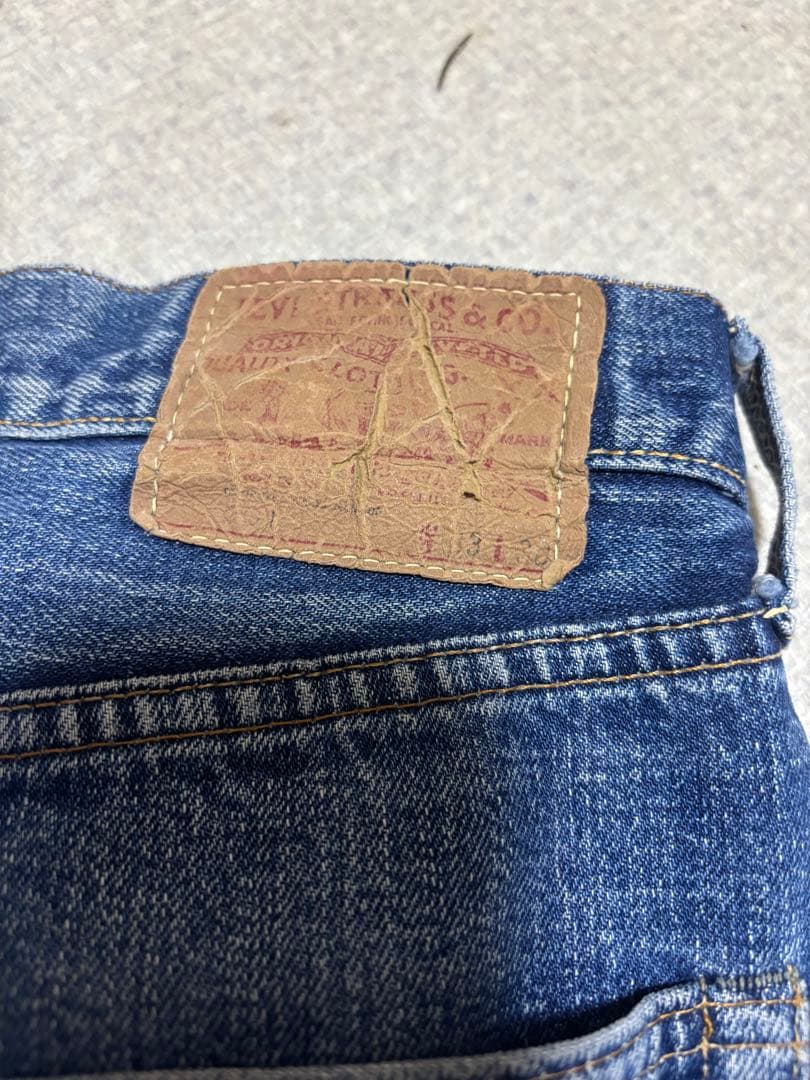 【希少】 Levi’s 501 60’sリメイクデニムスカート ビッグE