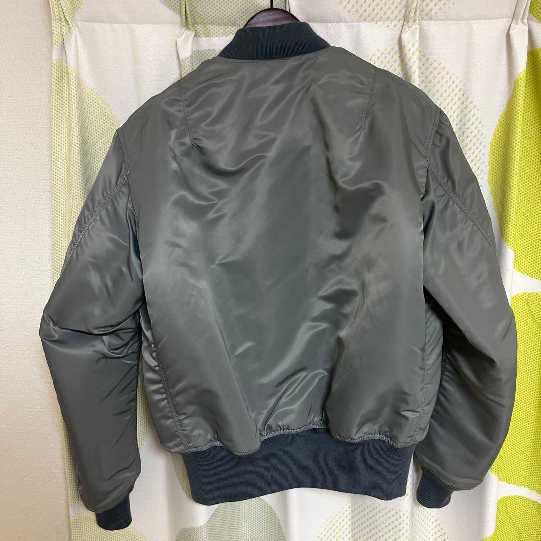 M*C様 ALPHA INDUSTRIES MA-1 Lヴィンテージグレー