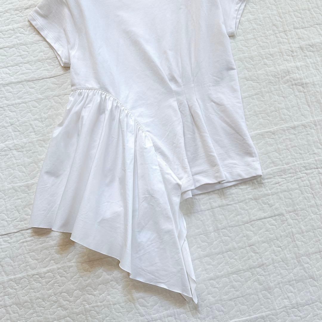 美品✨ DRIES VAN NOTEN アシンメトリー Tシャツ フリル