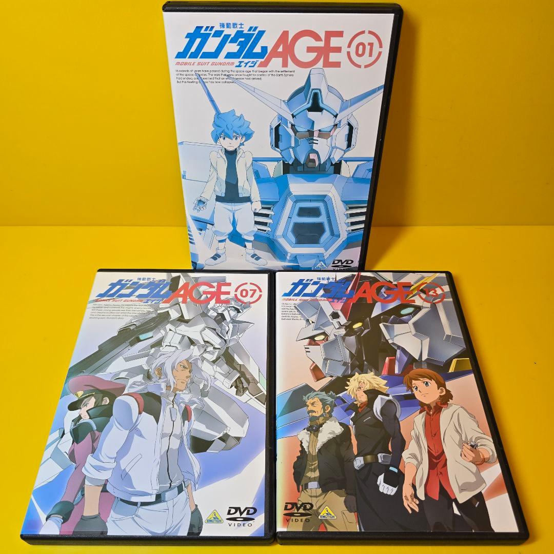 新品ケース交換済み　機動戦士 ガンダム AGE エイジ TV版　DVD全13巻