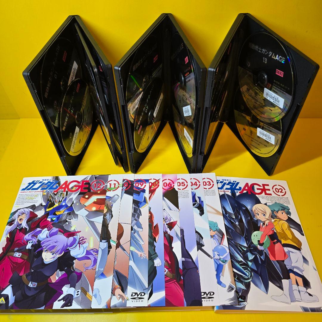 新品ケース交換済み　機動戦士 ガンダム AGE エイジ TV版　DVD全13巻