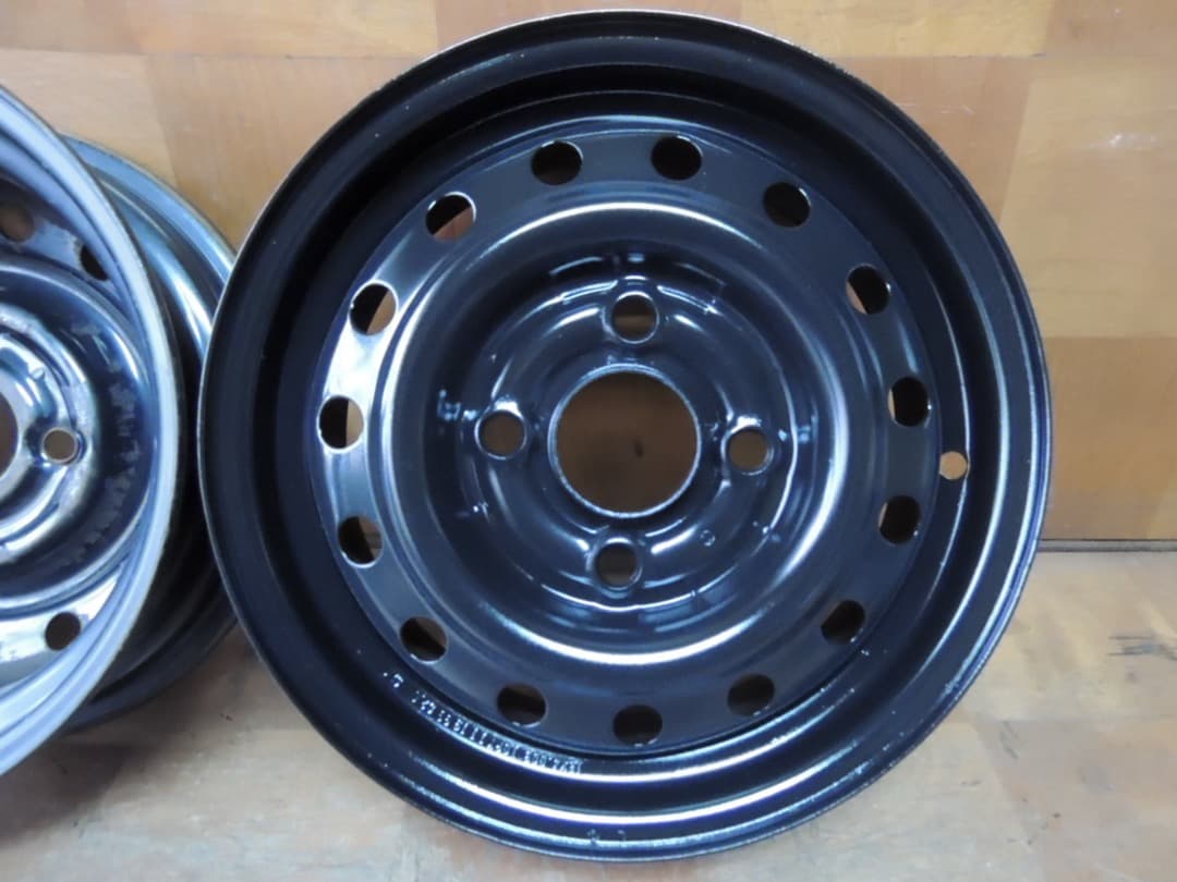 C50 12インチ スチールホイール 12x4.00B 4穴 ハブ径 56