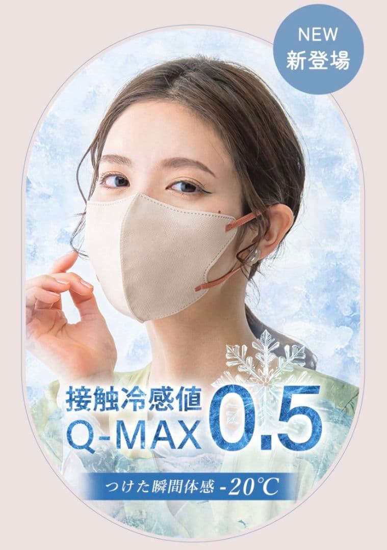 HANAMI 冷感マスク シシベラ C/丸顔 １０セット分６０袋６６０枚