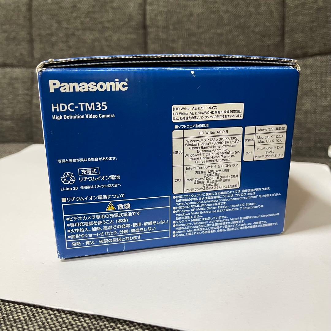 【動作確認済】パナソニック HDC-TM35 ビデオカメラ 32GBバイオレット