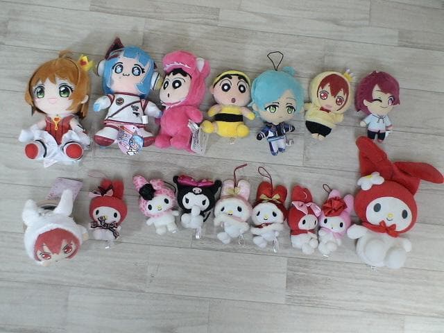 18-6487 ★ぬいぐるみ　まとめ売り！　35点 クレヨンしんちゃん他