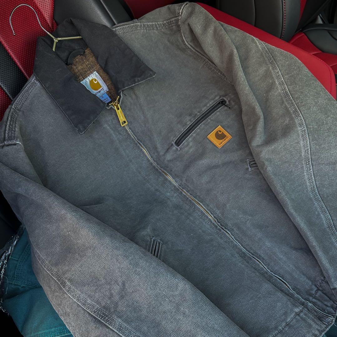 Carhartt J97 GVL デトロイトジャケット グラベル S 美品