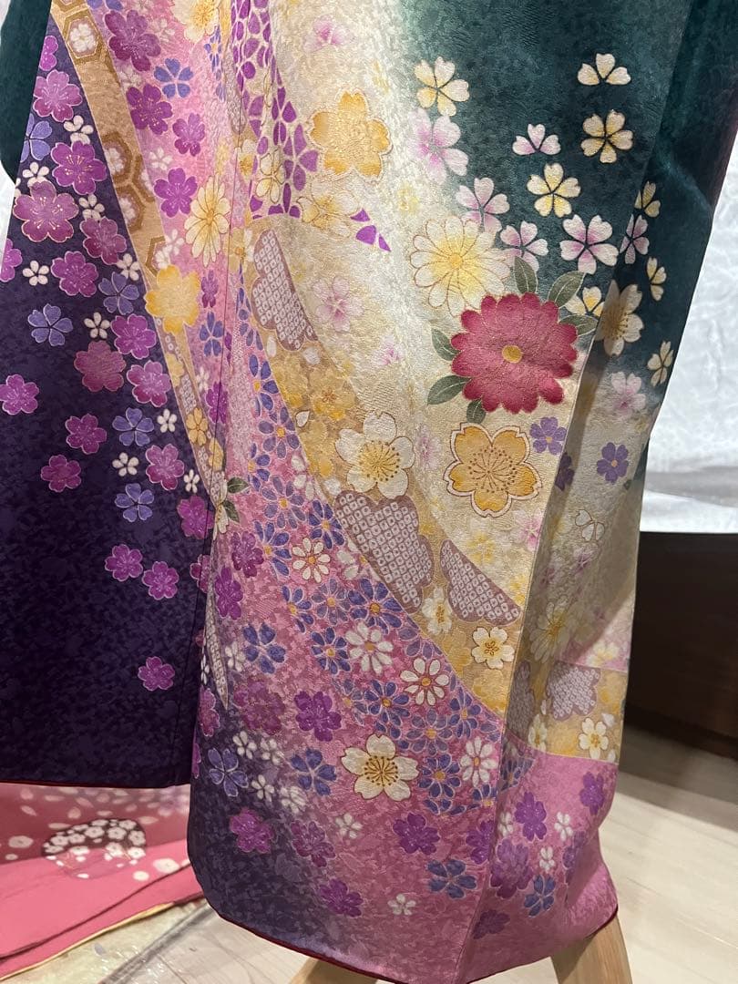 振袖のみ✨　長襦袢セット、フルセットに変更可能✨