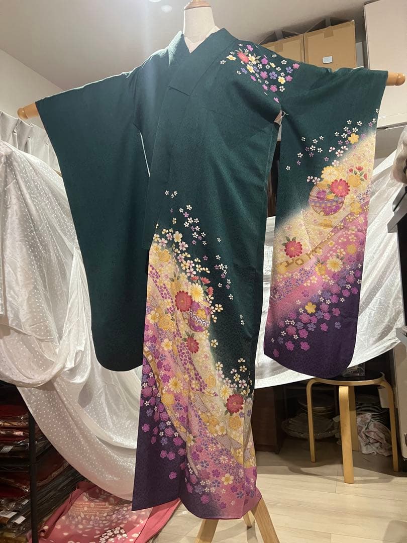 振袖のみ✨　長襦袢セット、フルセットに変更可能✨