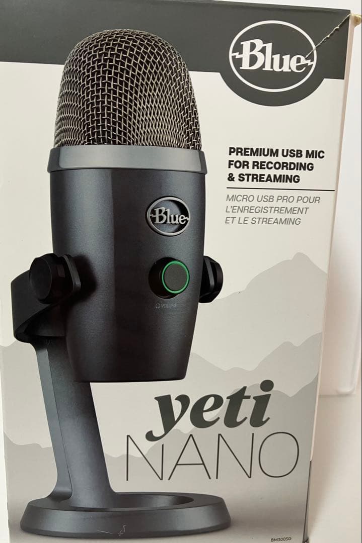 yeti Nano Blue USBマイク コンデンサーマイク